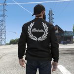 Sweater Black SAVAGE/illiminate. [Freemode Male] v2.0
