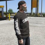 Sweater Black SAVAGE/illiminate. [Freemode Male] v2.0