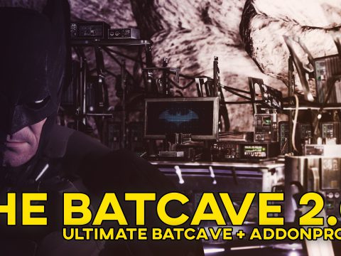 The Batcave + Add-On Props 2.1