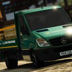 Travis Perkins Mercedes Sprinter Dropsides Flatbed [Replace | Livery] 1
