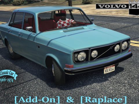 Volvo 144 + Taxi [Add-On / Replace | Extras | Tuning | Template | LODs] 1.0