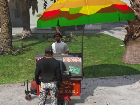 Working Hotdog Vendors (Remake) - ENGLISH and RUSSIAN ENGLISH version 1.0 - for LITTLE restoration