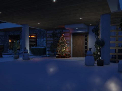 XMAS Malibu Mansion [Addon | FiveM] 1.0