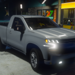 Chevrolet silverado 2020 single cab [ Addon / Repalce / FiveM / Unlocked ] 1.0