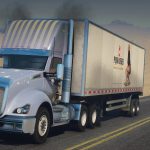 2016 Kenworth T680 Daycab [Add-On / Replace | LODs | Template] 1.0