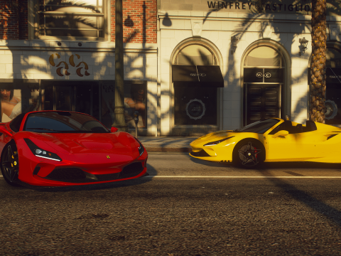 2021 Ferrari F8 Spider [Add-On | Animated Roof] 1.0