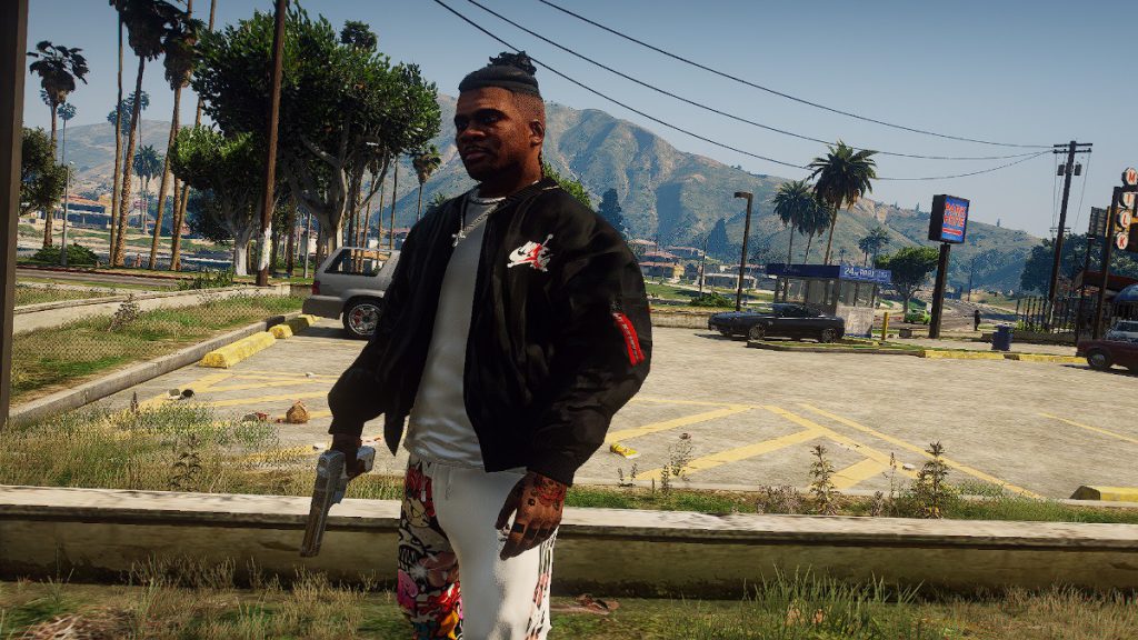 AIR JORDAN Bomber Jacket – GTA 5 mod