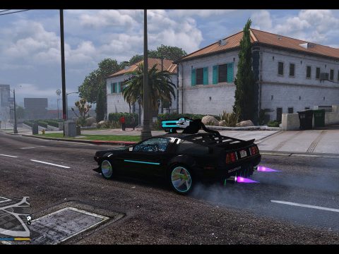 Afterburner for DMC Delorean CyberPunk 1.0