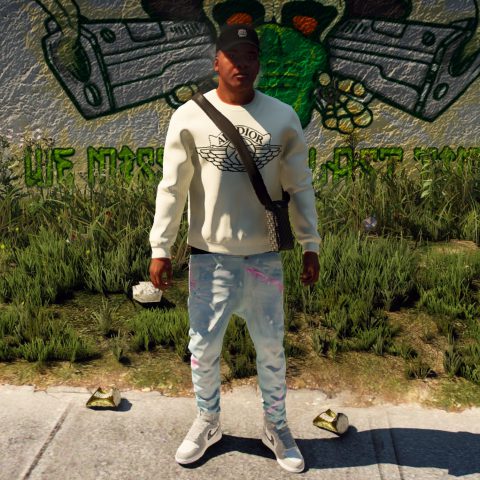 Air Dior Sweatshirts 1.0 – GTA 5 mod