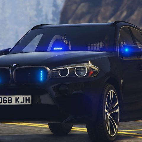 BMW X5M Unmarked ARV [Replace / ELS] 1.0 – GTA 5 mod