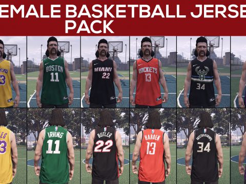 Male & Female Basketball Jersey Pack 1.0