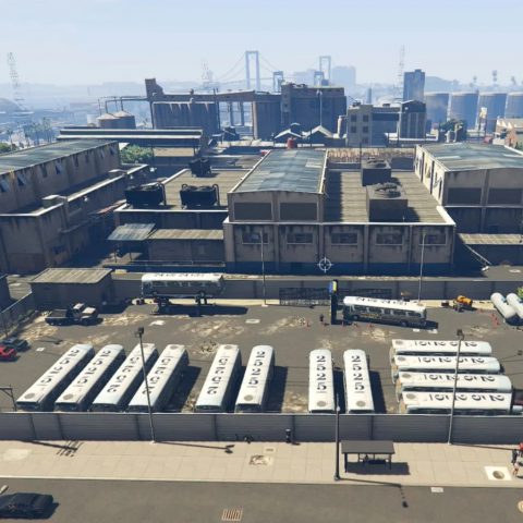 Bus Garage [MapEditor] 2.1 – GTA 5 mod