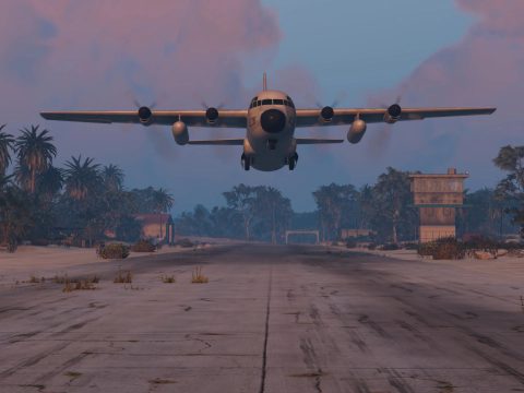 Cayo Perico Air Access Tweaks: Cleared runway vegetation and removed invisible walls