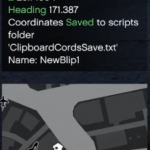 Coordinates Saver / Copier v1.0