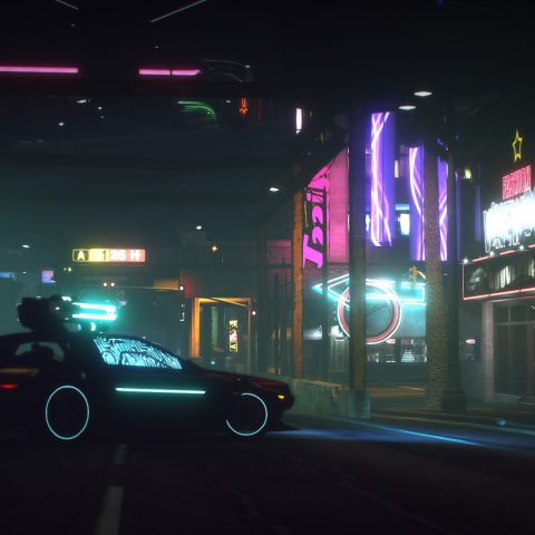 Cyberpunk Delorean DMC-12 [Add-On / FiveM] 1.3 – GTA 5 mod