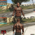 Franklin Michael and Trevor Tattoos 2.5