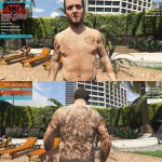 Franklin Michael and Trevor Tattoos 2.5