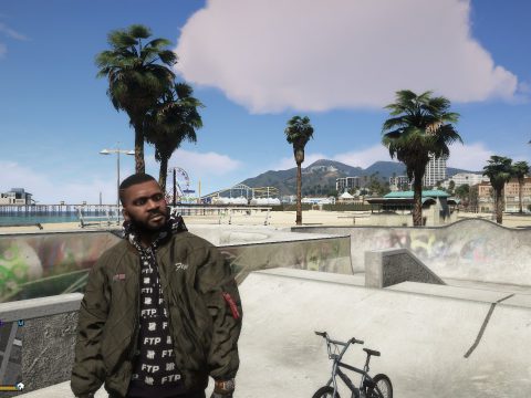 Ftp X Undefeated UnderHoodie for Franklin. 1.0