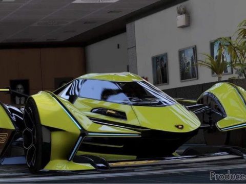 Lamborghini V12 Vision GT [Add-On / FiveM | Tuning] Final 1.1