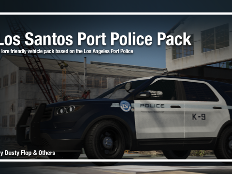 Los Santos Port Police Pack [Add-On] 1.0