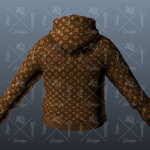 Supreme & Lv Box Hoodie for MP Male [Brown][SP / FiveM] 1.0