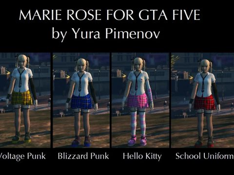 Marie Rose (x4) [Replace / Add-On Ped] 2.0