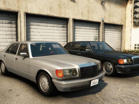 Mercedes Benz 560SEL (w126) US-spec [Add-On / Replace | Animations | Tuning | LODS] 1.0
