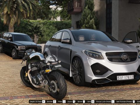 Mercedes-Benz GLE Coupe AMG - Onyx G6 [Add-On | Tuning] 1.0