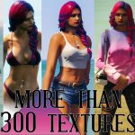 More Than 300 Textures For MP Female
