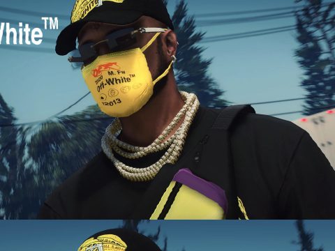 Off White Tee Pack for MP Male [SP / FiveM] 1.0