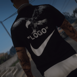 Off White Tee Pack for MP Male [SP / FiveM] 1.0