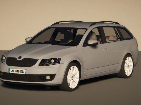 Skoda Octavia Civil [Replace | SP & FiveM | Unlock] 1