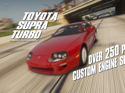 Toyota Supra Turbo '98 (A80) [Add-On | LODs | 250+ Tuning parts | Sound]