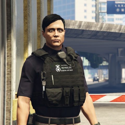 U.S. Air Force Japanese Sentry Guard & Patrolman Vest – GTA 5 mod