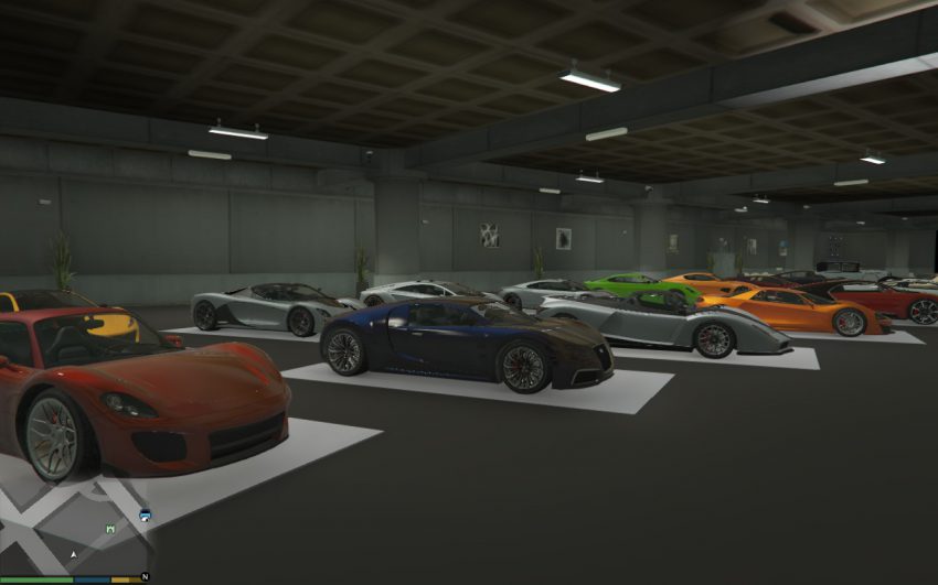 Underground Showroom [Menyoo] 1.0 – GTA 5 mod