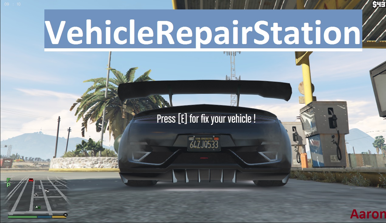 Vehicle Repair Station [LUA] 1.4