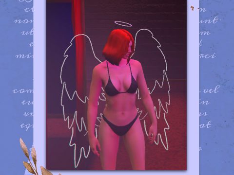 Wings and halo female/male for [FiveM/SP]