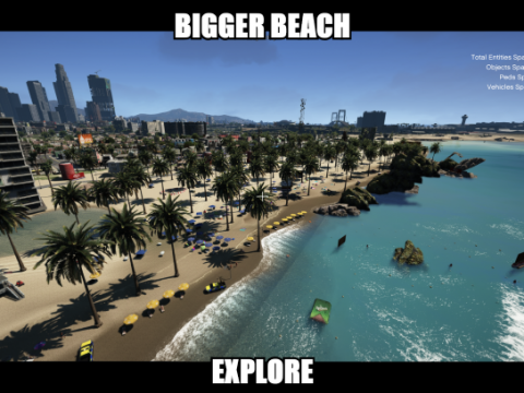 Beach enchantment (better beach) (menyoo) 0.1