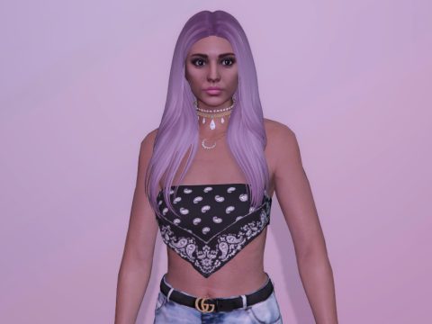 Bandana top for MP Female 1.1