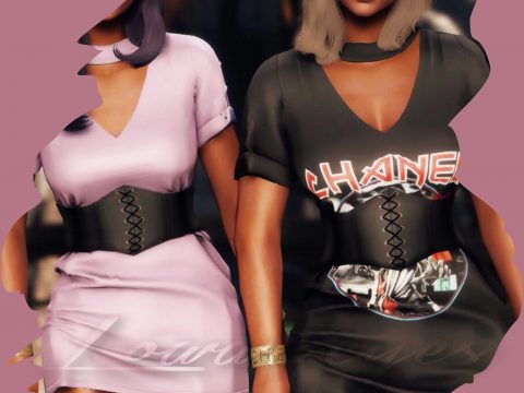 Corset Dress for MP Female 1.0