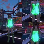 Cyberpunk Neon Glowing Corset for MP Female [Replace] 1.0