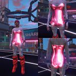 Cyberpunk Neon Glowing Corset for MP Female [Replace] 1.0