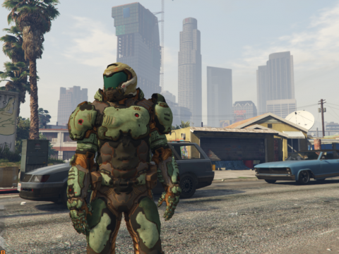 Doom Slayer [Add-On Ped] 1