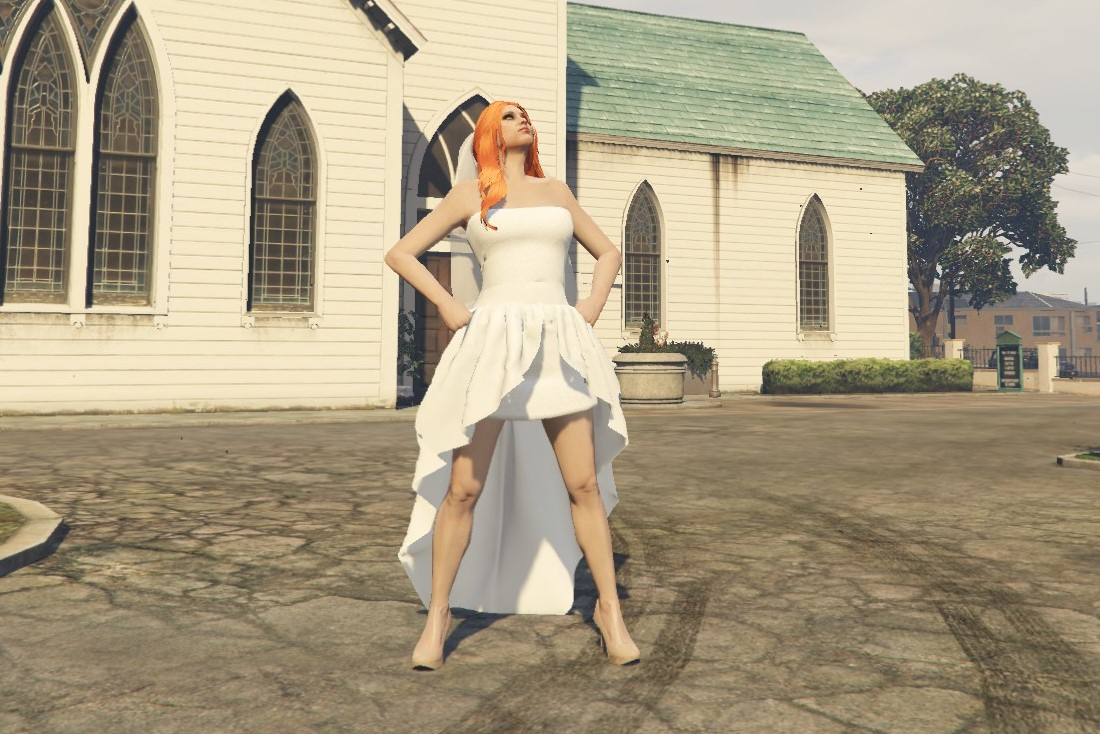 Dress for MP Female 1.01 - GTA 5 mod.