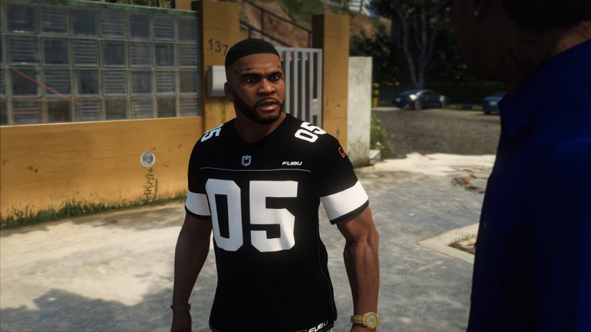 FUBU Football Jersey (Pack) .01 - GTA5mod.net