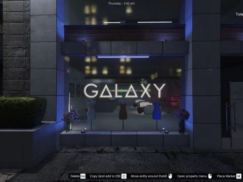 Galaxy Clothing Store [Menyoo/Ymap] 1.1