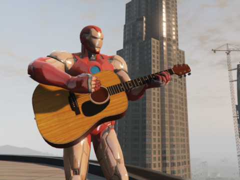 Iron Man Fortnite [Add-On Ped] 1