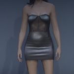 Leather dress MP female v1.0