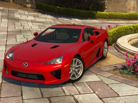 Lexus LFA 2010 [Add-On | LODs | Template] 1.01
