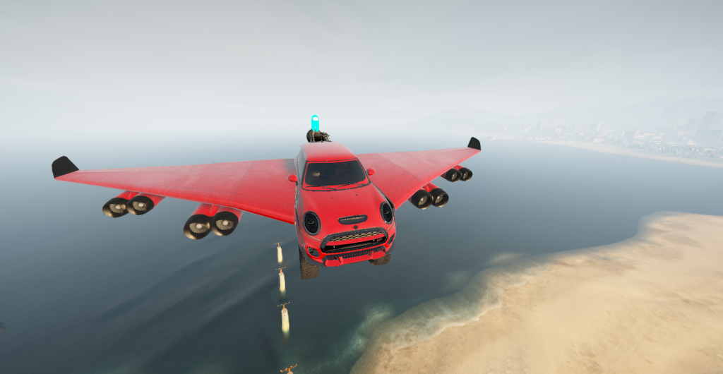 Lifted Mini Cooper Rocket Plane Car [Add-On / Replace | FiveM] 1.0 ...